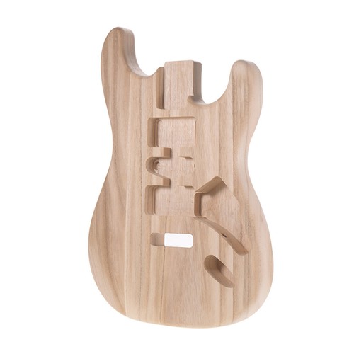 Unfinished DIY Guitar Body Blank Wood Barrel fr ST/TL Style Electric Guitar K6R2 - Picture 2 of 20