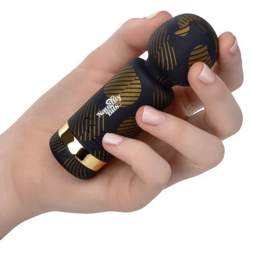 Cal Exotics Naughty Bits Lit Clit Vibrator Flexible Head Sex Toy Black/Gold - Picture 4 of 11