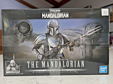 Bandai Star Wars The Mandalorian in Beskar Armor 1:12 Model Figure Silver-Plated
