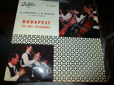 1962 S. LAKATOS & J.B. RADICS Budapest Et Ses Tziganes 7'' Qualiton 10046 VG+