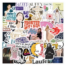 110Pcs Laufey Stickers for Phone Case water bottles laptop Waterproof