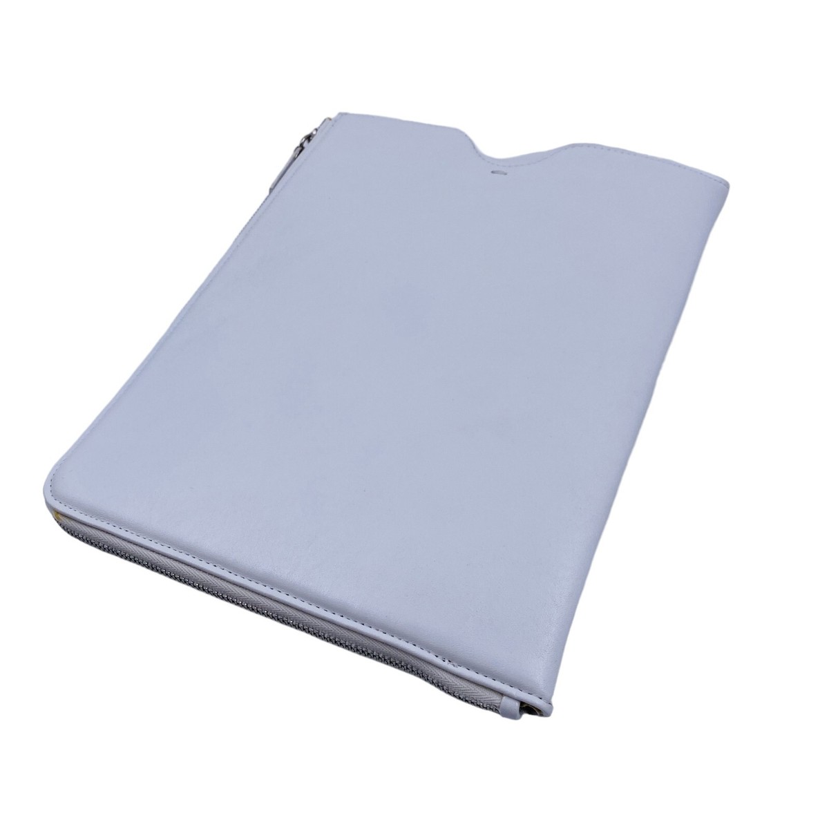 MAISON MARTIN MARGIELA White Leather Tablet Documents Sleeve MAISON MARTIN MARGIELA White Leather Tablet Documents Sleeve