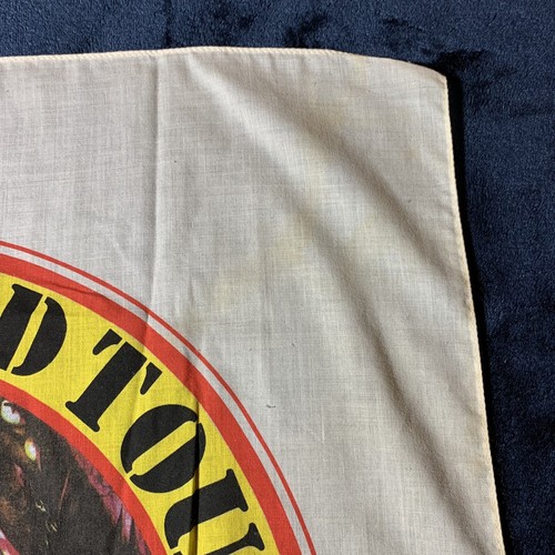 Vintage David Lee Roth Bandana 1986 Diamond Dave Merchandising - Picture 4 of 5