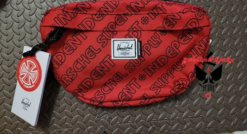 herschel supply co nineteen hip fanny pack crossbody bag waist indepentant red - Picture 4 of 8