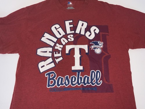 MLB Original Merchandise Texas Rangers West Division Medium Red Shirt - Bild 2 von 7