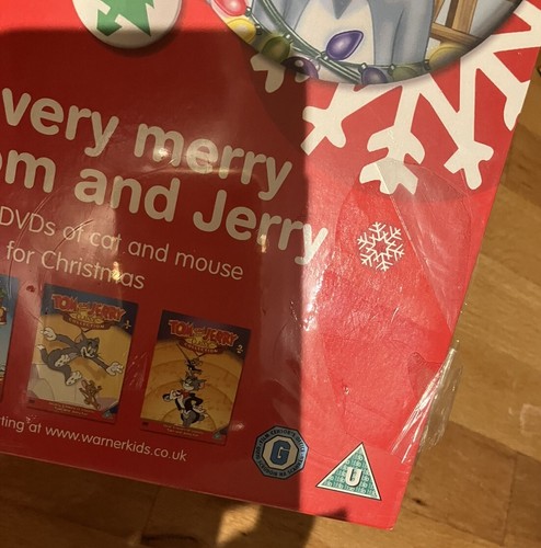 A Very Merry Tom and Jerry Collection DVD Children (2008) New Sealed 3 DISCS BOX - Picture 5 of 5