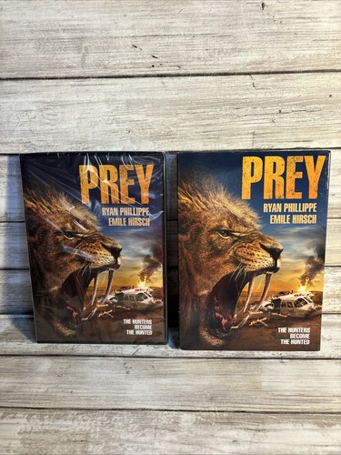 NEW! Prey (DVD 2024) W/Slipcover Sealed Ryan Phillippe Hunter Becomes The Hunted - Picture 5 of 8