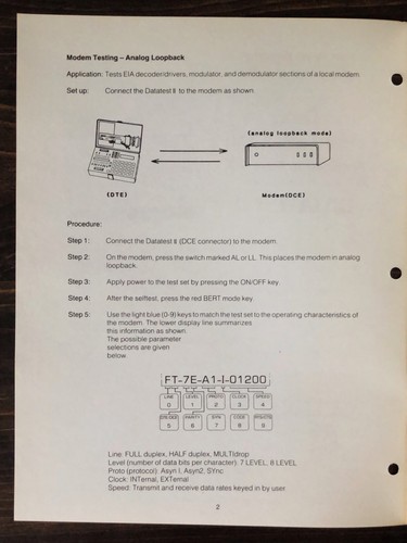 Navtel - Datatest II AN #4 - Picture 2 of 3