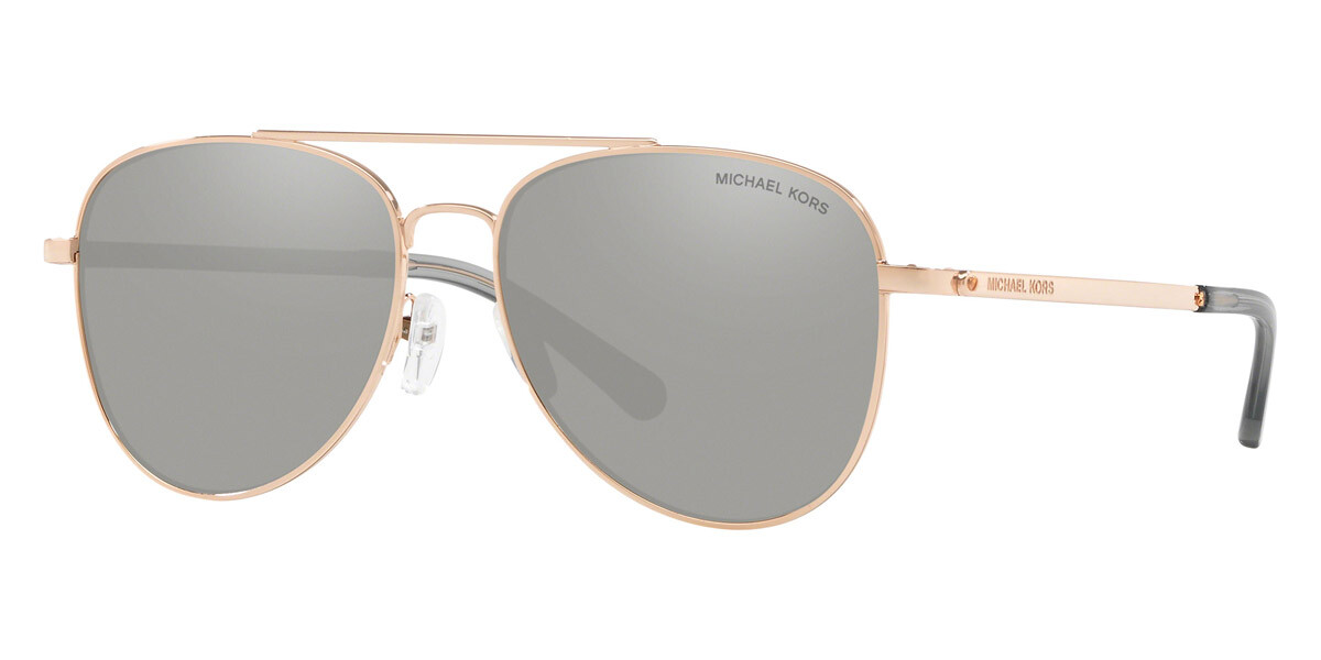 Женские солнцезащитные очки Michael Kors из розового золота 56 мм MK1045-11086G