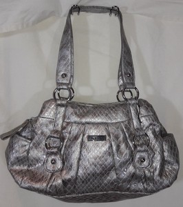 Silver Snakeskin Hobo Bag Koltov Purse Handbags Faux Ebay Image Is Loading Silver Snakeskin Hobo Bag Koltov Purse Handbags Faux
