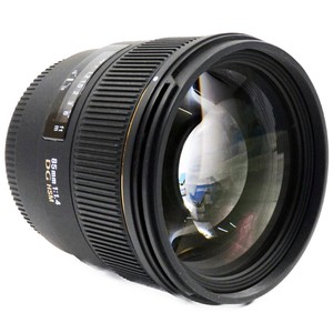 Exc-Sigma-EX-85mm-F-1-4-HSM-DG-EX-Lens-For-Canon-EF-w-Box-Lens-Hood-Case-F-S