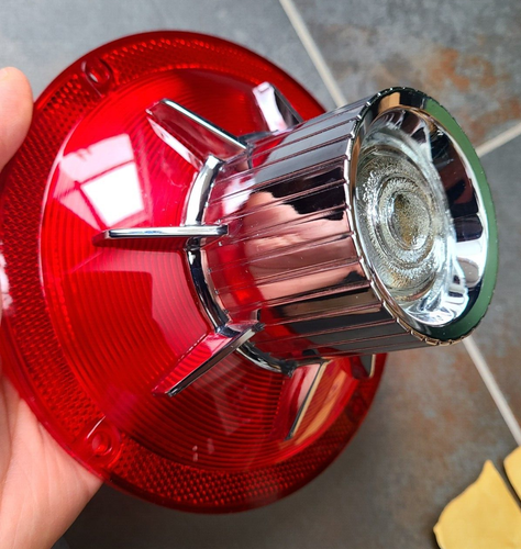 NOS 1964 Ford Galaxie XL 500 Tail Lamp Stop Light Lens with Reverse VIDEO NICE - Bild 4 von 10