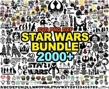 2000+ Star Wars SVG Mega Bundle for Cricut, Cricut Explore