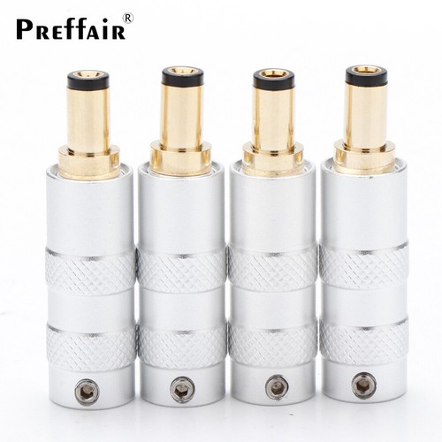 Preffair Audio Vergoldet 5.5mm X 2.5mm / 5.5mm X 2.1mm DC Netzstecker Stecker - Picture 10 of 19