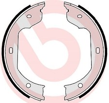 BREMBO Bremsbackensatz, Feststellbremse Hinterachse u.a. für ALPINA, BMW