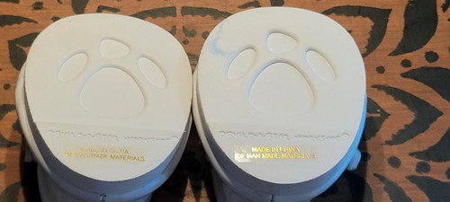 BAB Build A Bear White Patent Heart Buckle Dressy Shoes Butterfly faux leather - Picture 9 of 9