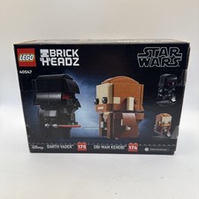 LEGO BrickHeadz Star Wars Obi-Wan Kenobi & Darth Vader 40547 Brand New Sealed