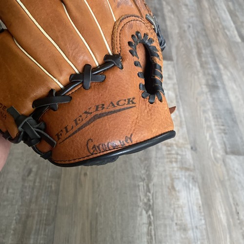 "Guante de béisbol Wilson Youth 11"" cuero suave doble bisagra Pro 6 cuero natural" - Imagen 6 de 7