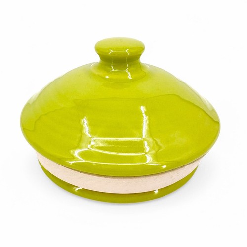 Fiesta Small Lemongrass Canister Utensil Crock and Lid HLC Fiestaware Retired - Picture 5 of 6