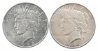 1922 & 1922 & Peace Silver Dollar $1 Bullion Collection Lot *933