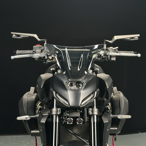 For Yamaha MT-07 Y-AMT Wind Shield Screen Windscreen Deflectors w/ Mount Bracket - Picture 14 of 24