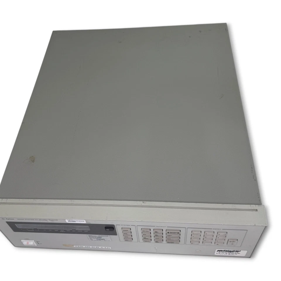 Agilent / HP 6624A System DC Power Supply - 4 Outputs - Tested Calibration - Image 4 of 4