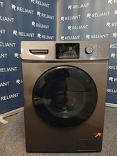 HYE 9kg Washing Machine 1400rpm Freestanding A Rated - Silver - Refurb C (Read)