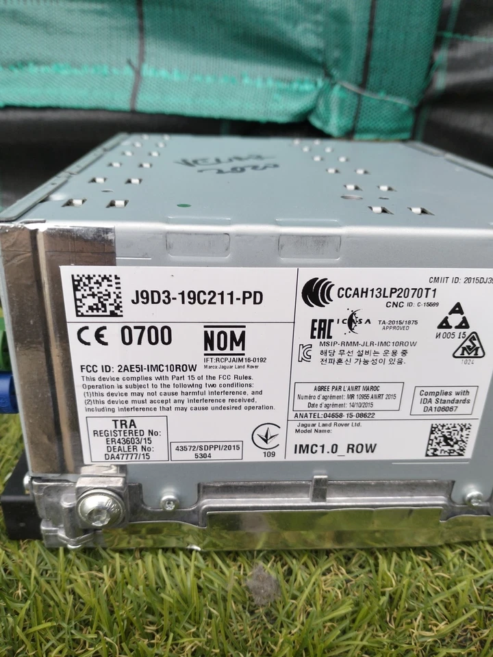 J9D3-19C211-PD AUTORADIO LAND ROVER RANGE ROVER Velar 2.0 I 4X4 110KW - Immagine 4 di 4