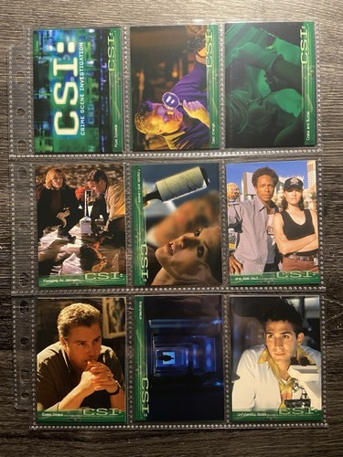 CSI Series 1 Full 100 Card Base Set of Trading Cards from Strictly Ink - Picture 2 of 13