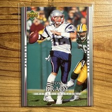 2007 Upper Deck First Edition Tom Brady #56 New England Patriots