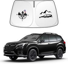 Windshield Sunshade Compatible with Subaru Crosstrek Forester Blocks UV Rays Sun