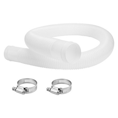 1.5 inch x 3ft Pool Skimmer Hose Replacement for x 3 feet, White