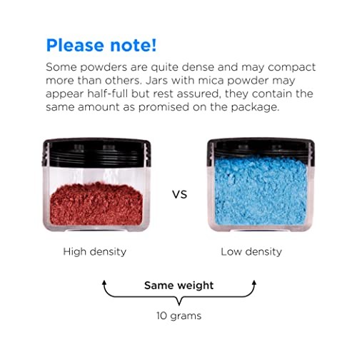 Premium Mica Powder - (50G / 1.76oz) - 1 Jar of White Pigment Pearl White - Picture 8 of 8