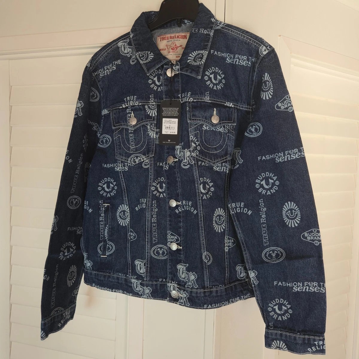 true religion jeans denim jacket products for sale | eBay