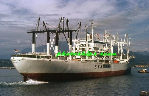 1 slide of US-flag States SS Co 1962-built cargo ship WASHINGTON