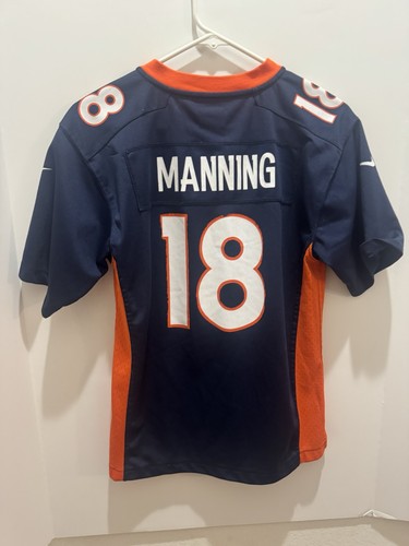 Denver Broncos Peyton Manning Nike On Field Trikot Jugend Large NFL Football - Bild 9 von 9
