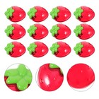 12pcs Strawberry Candy Boxes Birthday Party Favor Box Containers Jewelry Gift