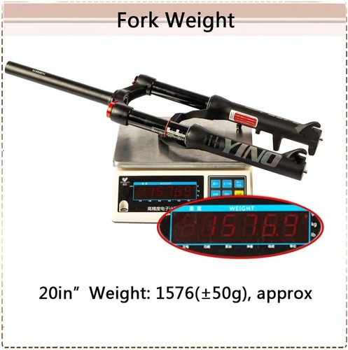 BUCKLOS 20" MTB/Falten/BMX Air Mountain bike XC Federgabel 100mm Federweg 1 1/8" - Bild 8 von 12