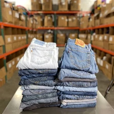 Wholesale Premium Mixed Mens Jeans - Curated Brands - Lot of 10 - Grade A Resale