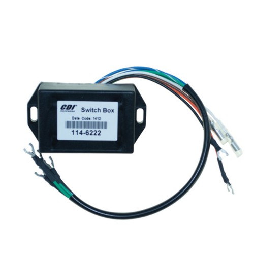 Mercury 4-8-10-20 Switch Box 1976-86 339-6222A1/A4/A6/A8 /10 18-5789 339-5287 - Bild 2 von 8