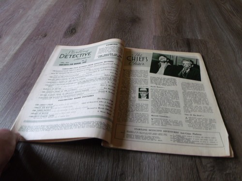 VINTAGE MARCH 1936 STARTLING DETECTIVE MAGAZINE - Picture 2 of 5