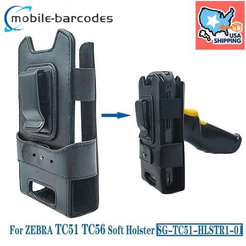 SG-TC51-HLSTR1-01 Scanner Holster with Belt Clip for Zebra TC51 TC52 TC56 TC57 - Picture 2 of 8