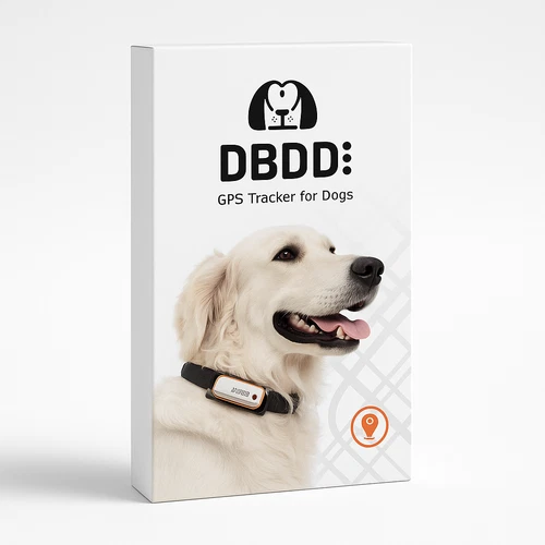 DBDD GPS Tracker for Dogs Real-Time Pet Locator Collar