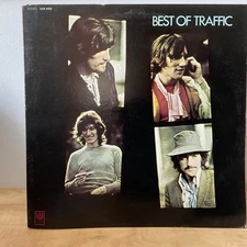 Traffic Best UAS-5500 Stereo UA Records Winwood Mason Vintage 1969 LP Vinyl