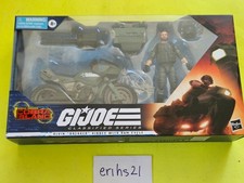 G.I. Joe Classified Series Alvin  Breaker  Kibbey with RAM Cycle Cobra Island