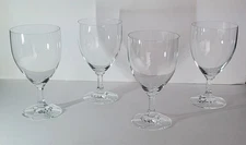 Schott Zwiesel Crystal Water Goblet Neckar Clear Multi-sided Stem (Set of 4)