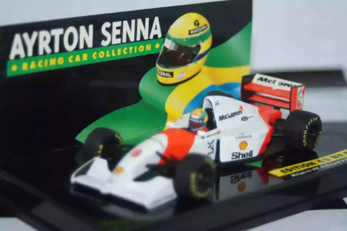 Minichamps Mclaren MP 4/7 Honda V12 1992 Ayrton Senna Collection in 1:43 - Picture 2 of 3