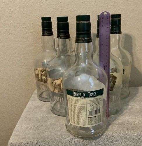 Botella de licor BUFFALO TRACE 1,75 L ~vacía~ Excelente estado - Imagen 4 de 4