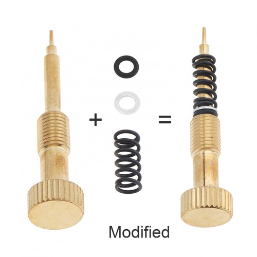 1 Juego Kit Reconstrucción Reparación Carburador Modificado Moto Apto para Keihin CV40 CVK40 - Imagen 4 de 12