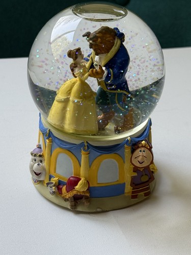 Disney Die Schöne und das Biest Musical Schneekugel Ballsaal Tanzen 1991 funktioniert!